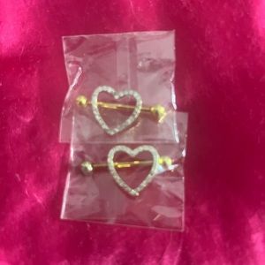 NWT Nipple rings